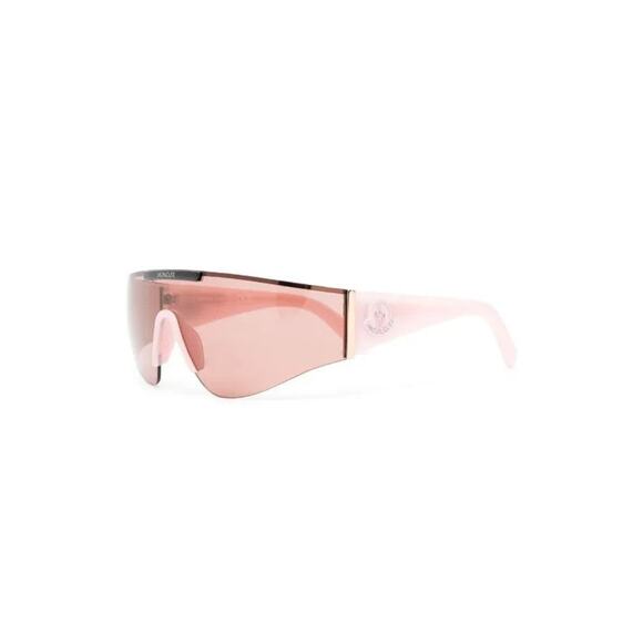 Moncler Ombrate Mask Sunglasses - 25E Pink/Brown - Picture 3 of 3